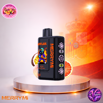 Vapers Desechables - Cigarrillo electrónico - España - MerryMi - Wiflux - 24K - love66 peach 24000 Caladas - Más baratos