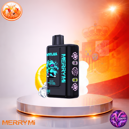 Vapers Desechables - Cigarrillo electrónico - España - MerryMi - Wiflux - 24K - orange ice white gummy 24000 Caladas - Los más baratos