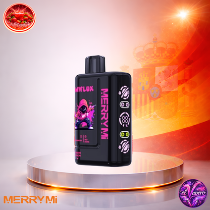 Vapers Desechables - Cigarrillo electrónico - España - MerryMi - Wiflux - 24K - strawberry red drink 24000 Caladas - El mejor precio
