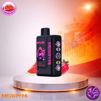 Vapers Desechables - Cigarrillo electrónico - España - MerryMi - Wiflux - 24K - strawberry watermelon 24000 Caladas - Más baratos
