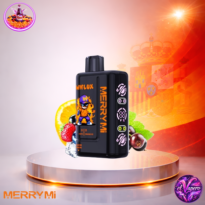 Vapers Desechables - Cigarrillo electrónico - España - MerryMi - Wiflux - 24K - vimto orange ice 24000 Caladas - Los más baratos