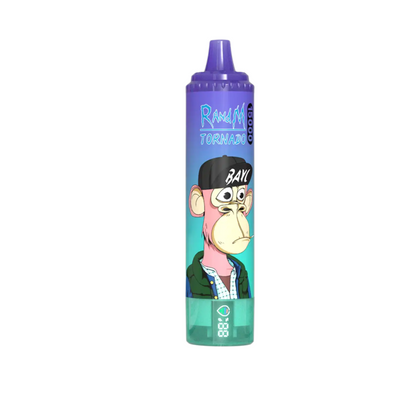 Vape desechable RandM Tornado 15K Strawberry Banana con hasta 15000 caladas y delicioso sabor a fresa y plátano