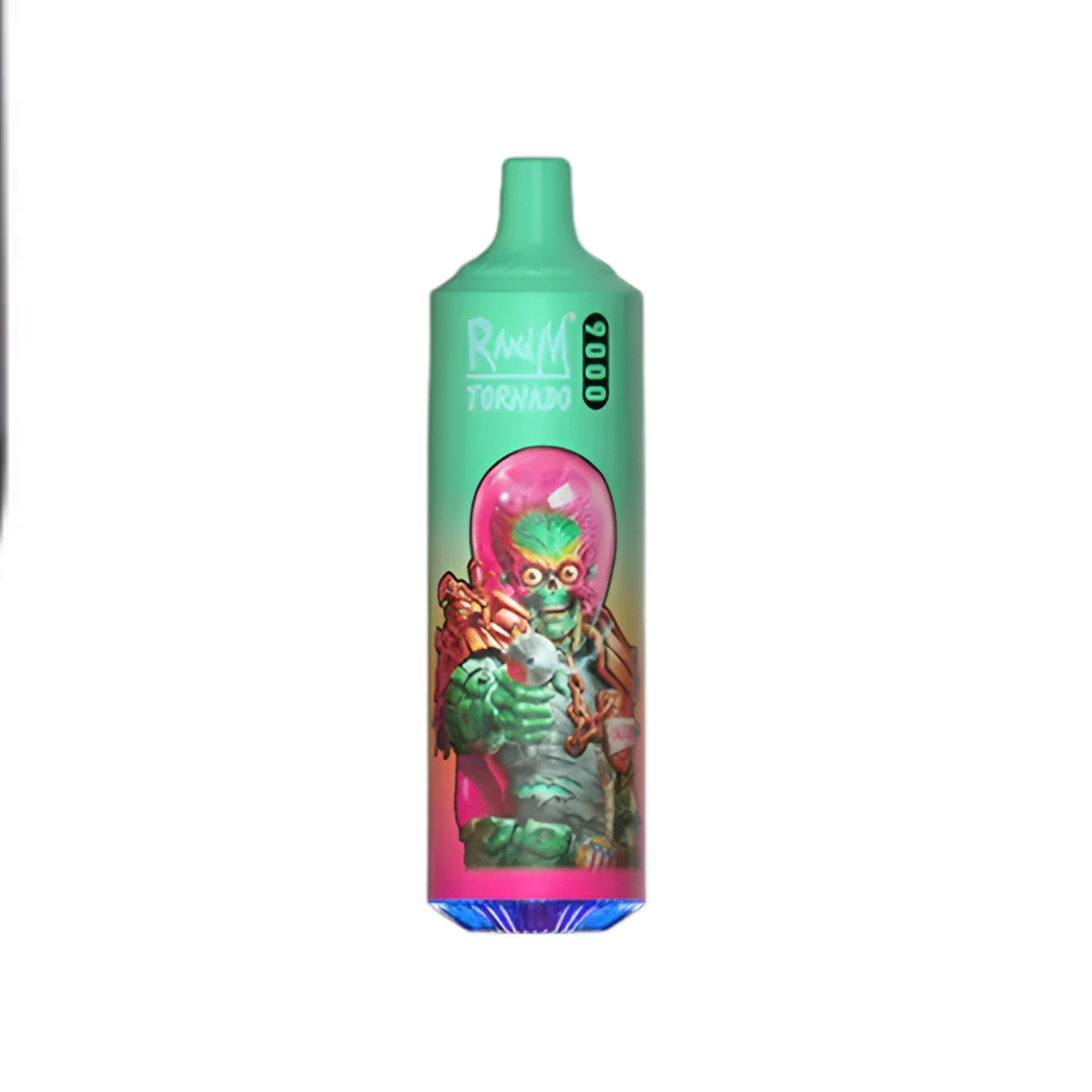 Vaper desechable RandM Tornado 9K Black Dragon Ice con hasta 9000 caladas y refrescante sabor helado
