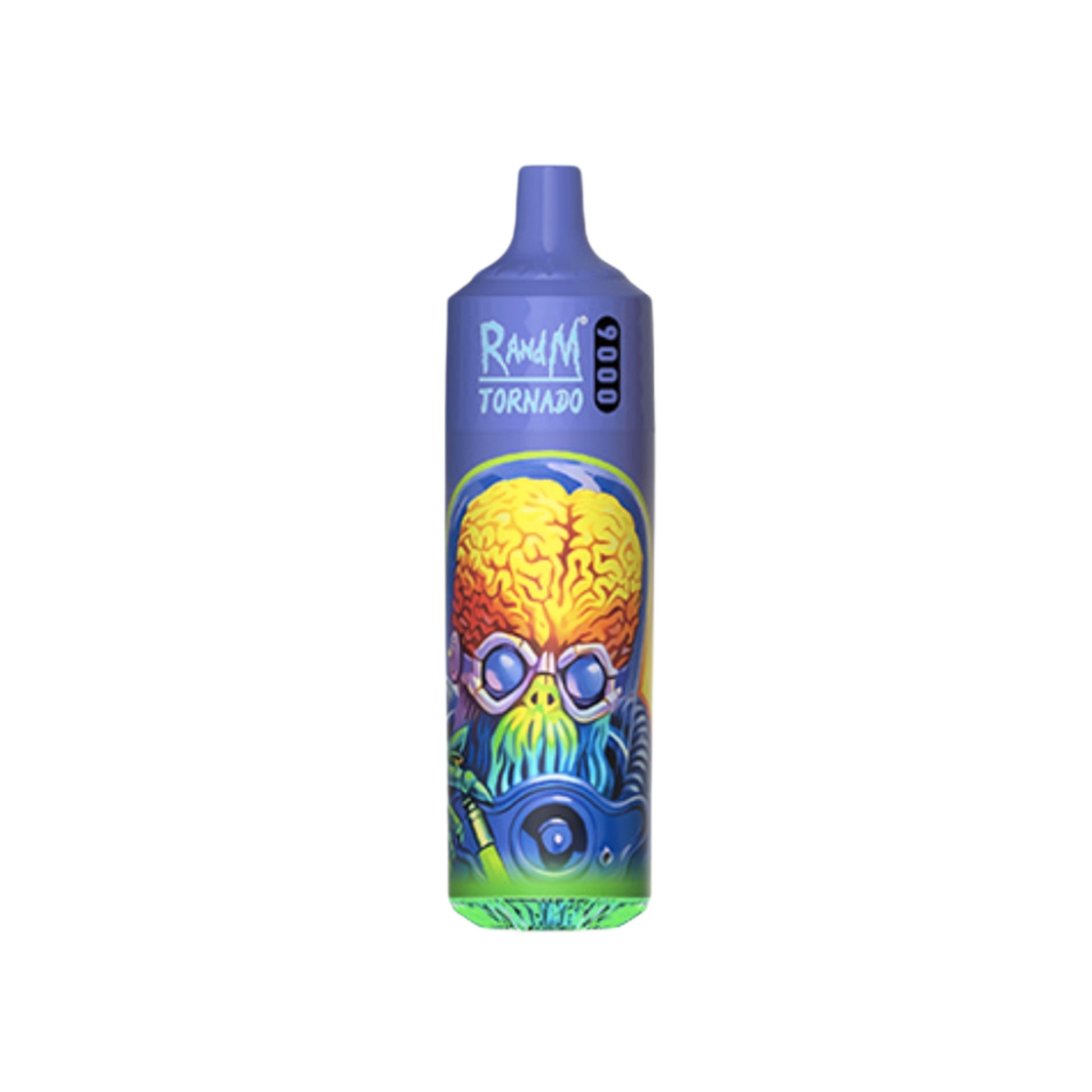 Vape desechable RandM Tornado 9K Mint con hasta 9000 caladas y refrescante sabor a menta