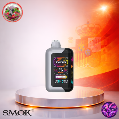 Vapers Desechables - Cigarrillo Electrónico - España - Smok SPACEMAN 40K - Blackberry Razz - 40000 Caladas - Más baratos