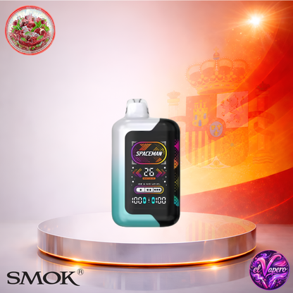 Vapers Desechables - Cigarrillo Electrónico - España - Smok SPACEMAN 40K - Fresh Mint - 40000 Caladas - El mejor precio