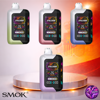 Vapers Desechables - Cigarrillo Electrónico - España - Smok SPACEMAN 40K - Sabores 2 - 40000 Caladas - El mejor precio