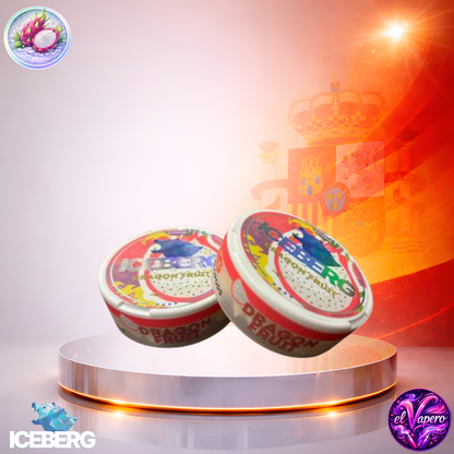 Vapers Desechables - Cigarrillo Electrónico - España - Snus - ICEBERG - 20 - Con Nicotina Dragon Fruit 40mg - El mejor precio