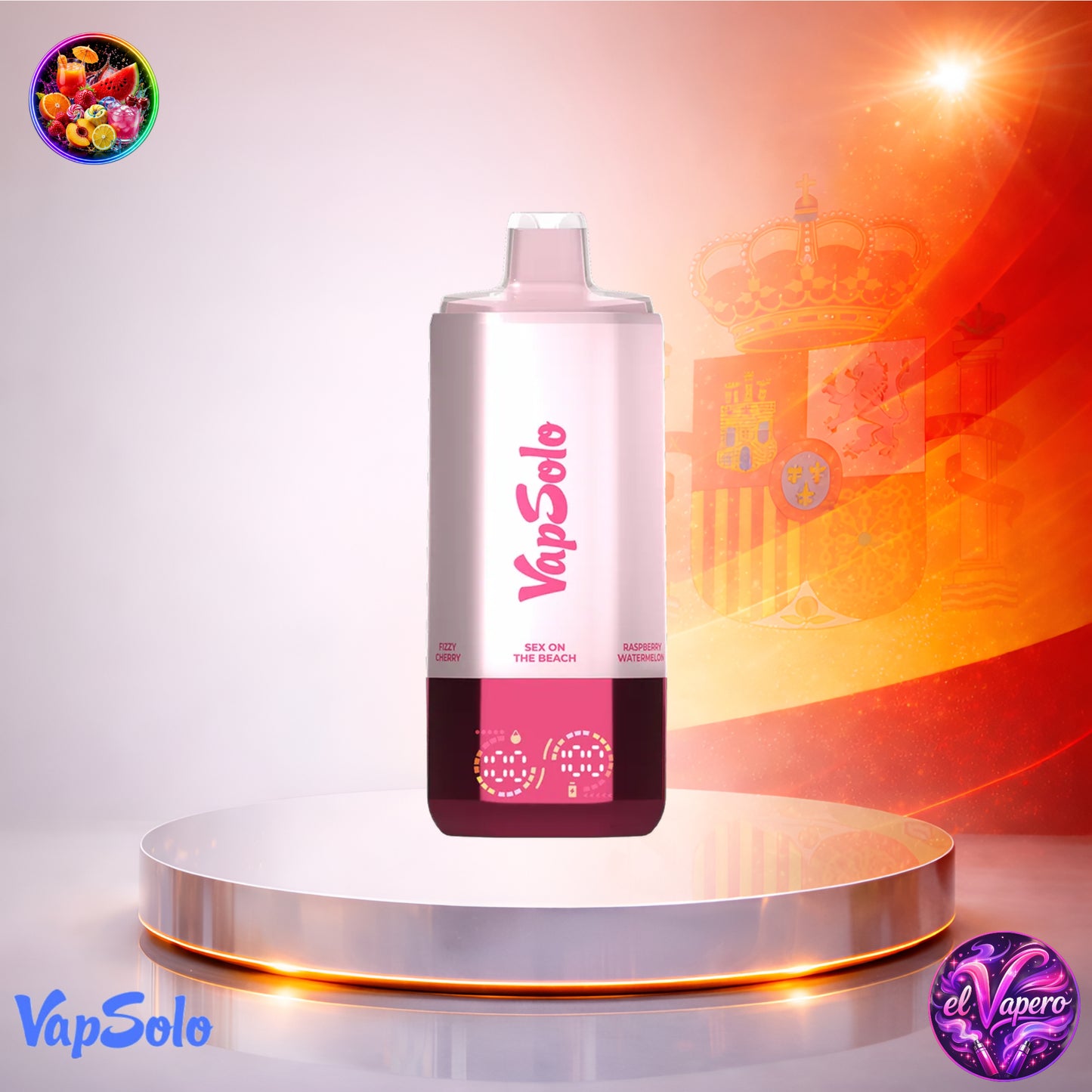 VapSolo Sixer 180K - Vaper Desechable - Cigarrillo Electrónico - 2% - 180000 Caladas