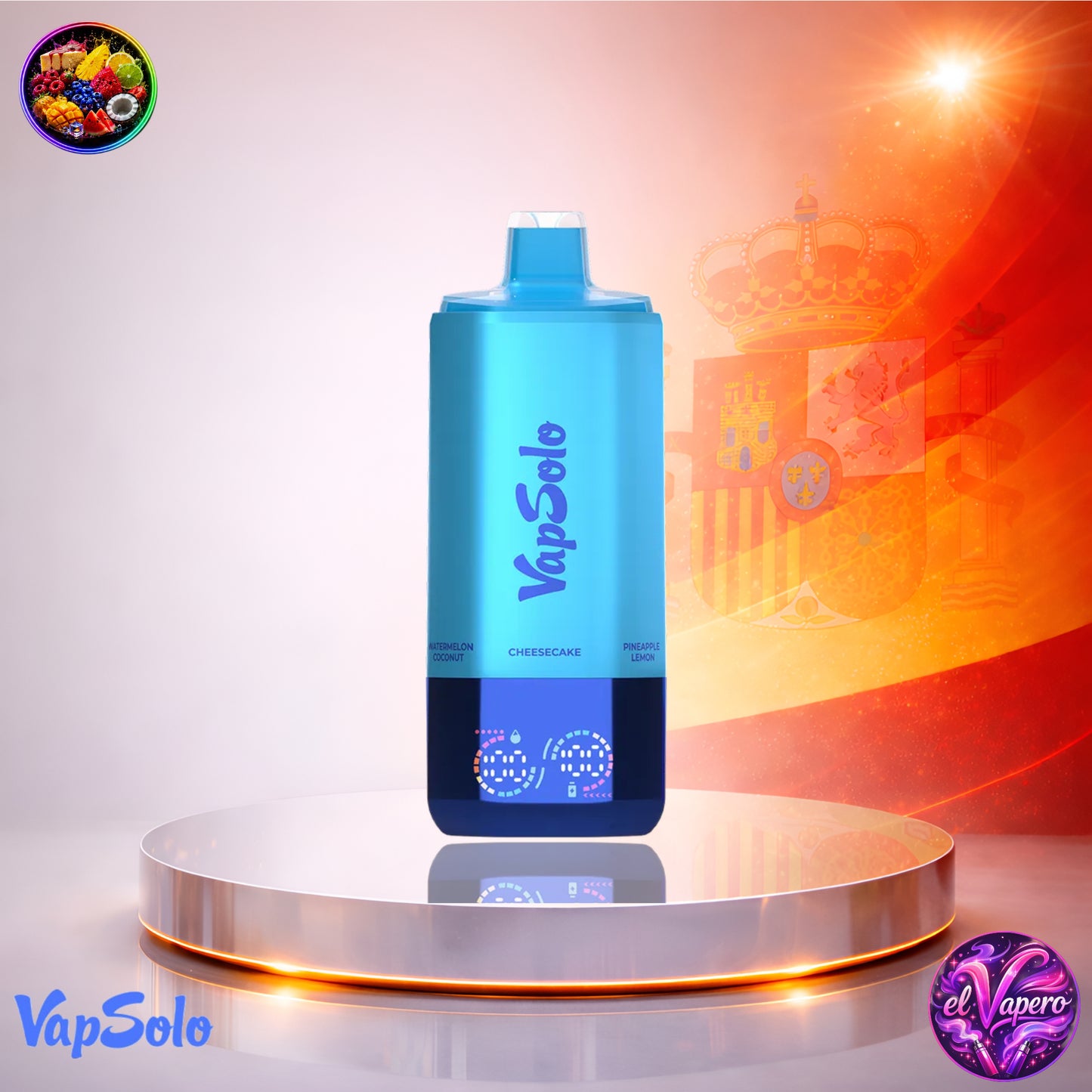 VapSolo Sixer 180K - Vaper Desechable - Cigarrillo Electrónico - 2% - 180000 Caladas