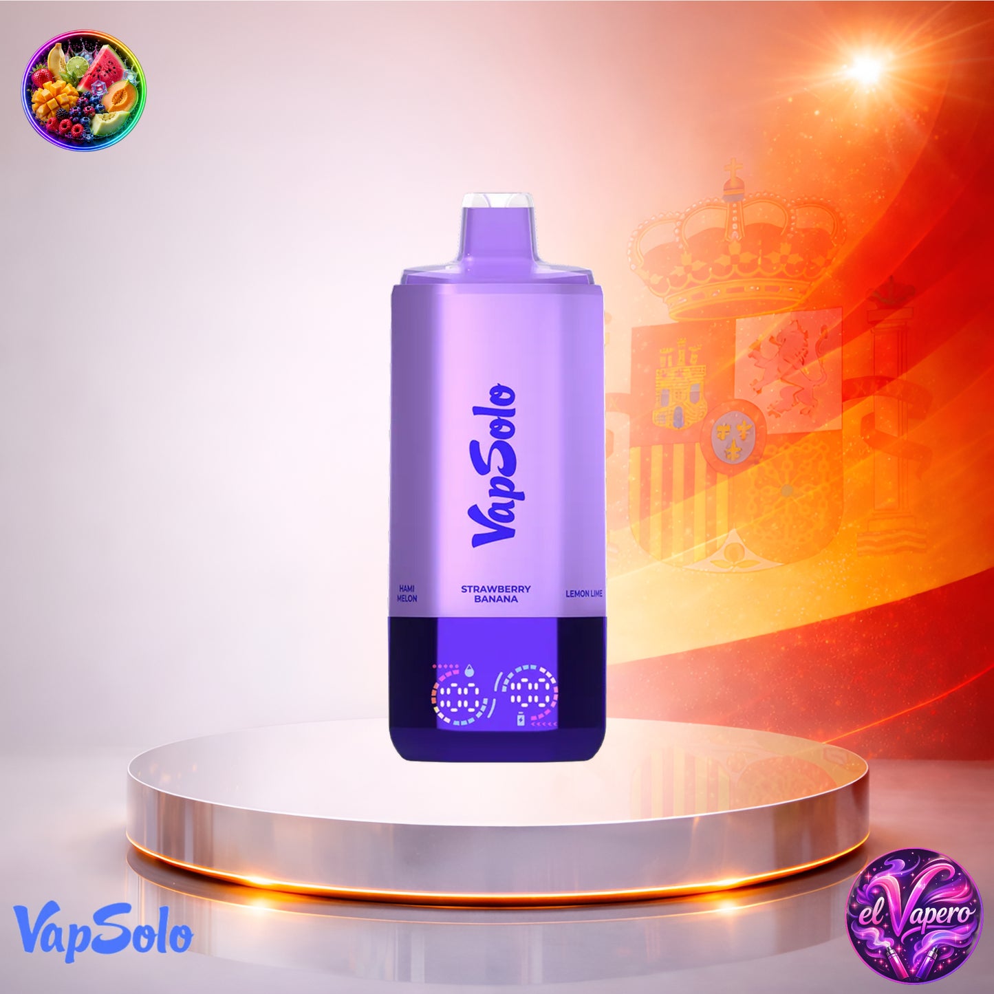 VapSolo Sixer 180K - Vaper Desechable - Cigarrillo Electrónico - 2% - 180000 Caladas