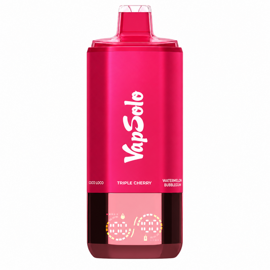Vaper desechable VapSolo 180K Sixer España White con hasta 180000 caladas y variedad de sabores.