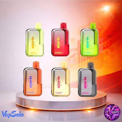Vapers Desechables - Cigarrillo Electrónico - España - VapSolo - Mars 50K - Sabores 2 50000 Caladas - Los más baratos