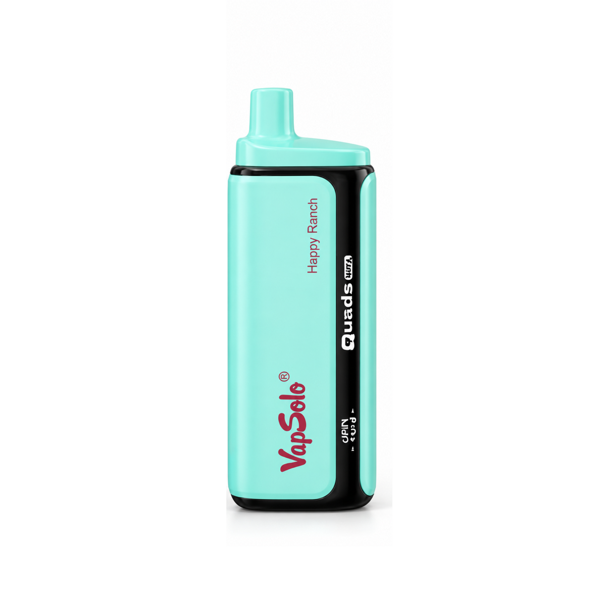 Vaper desechable VapSolo Quads 80K España Sex On The Beach, Happy Ranch White con hasta 80000 caladas y variedad de sabores.
