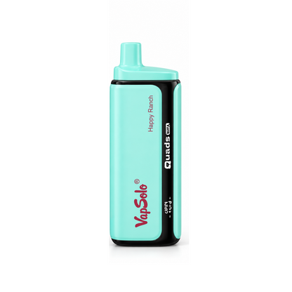 Vaper desechable VapSolo Quads 80K España Sex On The Beach, Happy Ranch White con hasta 80000 caladas y variedad de sabores.
