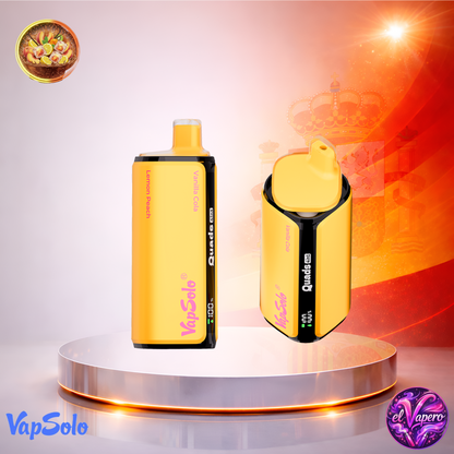 Vapers Desechables - Cigarrillo Electrónico - España - VapSolo - Quads - 80K - Lemon Peach Vanilla Cola 80000 Caladas - Más baratos