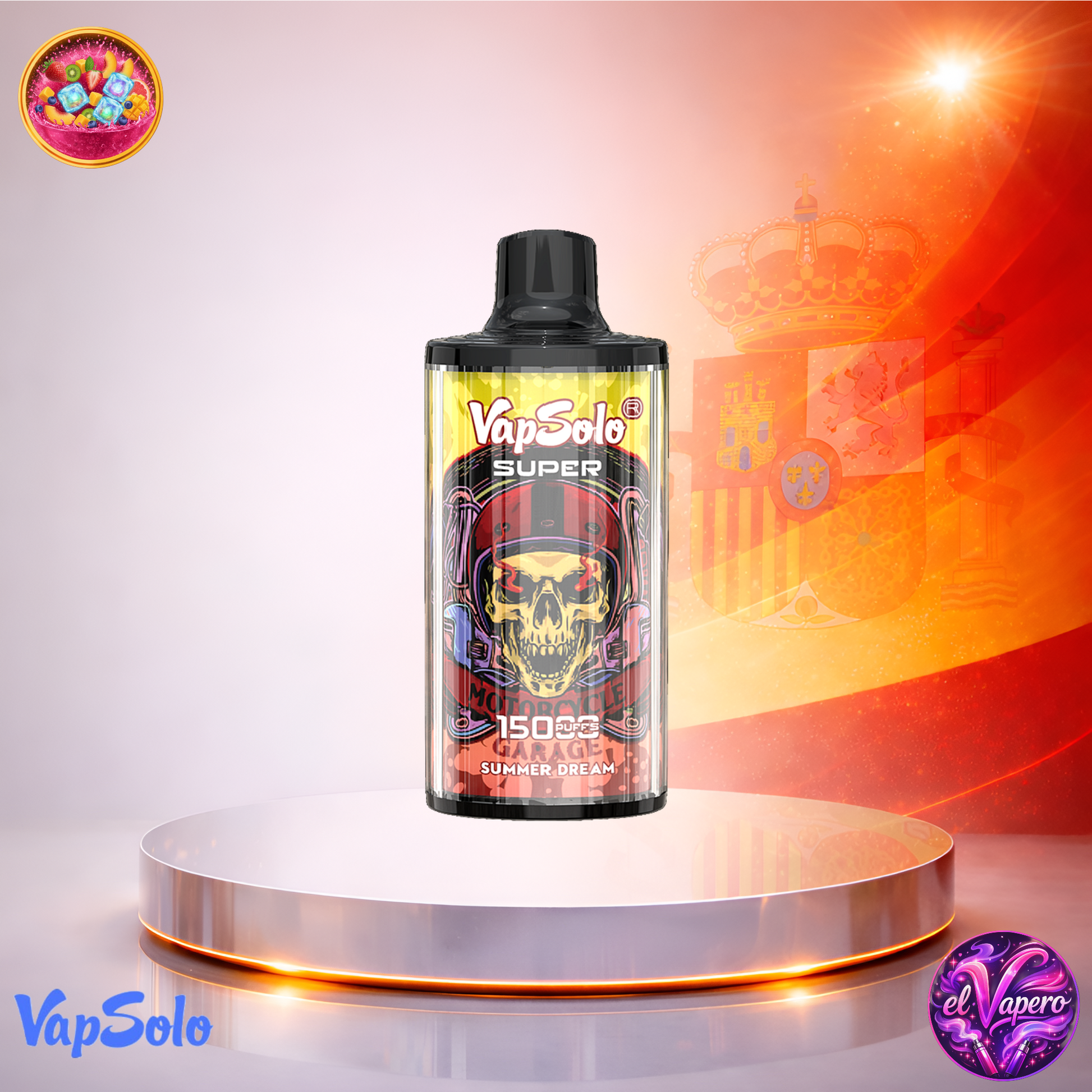 Vapers Desechables - Cigarrillo Electrónico - España - VapSolo - Super 15K - Summer Dream 15000 Caladas - Los más baratos