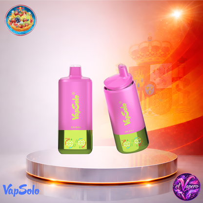 Vapers Desechables - Cigarrillo Electrónico - España - VapSolo - Triple Pro 60K - Watermelon Ice Red Bull Strawberry Kiwi 60000 Caladas - El mejor precio