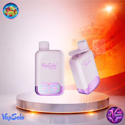Vapers Desechables - Cigarrillo Electrónico - España - VapSolo - Twins 20K - Grape Ice Strawberry Kiwi 20000 Caladas - Más baratos
