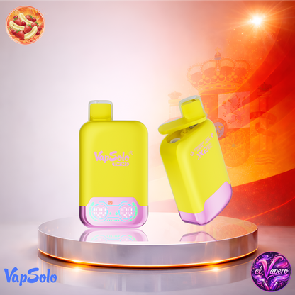 Vapers Desechables - Cigarrillo Electrónico - España - VapSolo - Twins 20K - Strawberry Banana Fizzy Cherry 20000 Caladas - El mejor precio