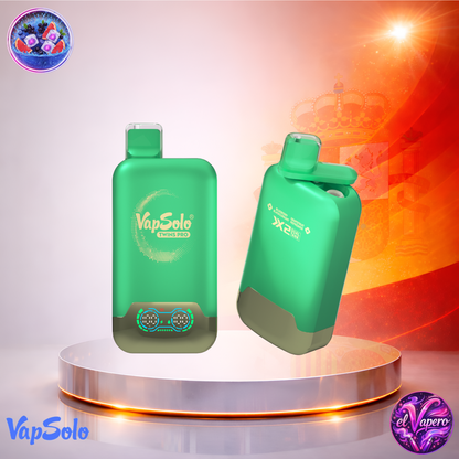 Vapers Desechables - Cigarrillo Electrónico - España - VapSolo - Twins Pro - 50K - Blueberry Blackcurrant Grapefruit Refresher 50000 Caladas - Más baratos