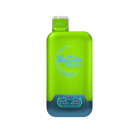 VapSolo Twins Pro 50K vaper desechable con nicotina de 50000 caladas, cigarrillos electrónicos desechables con muchas caladas y sabores vaper de larga duración puff
