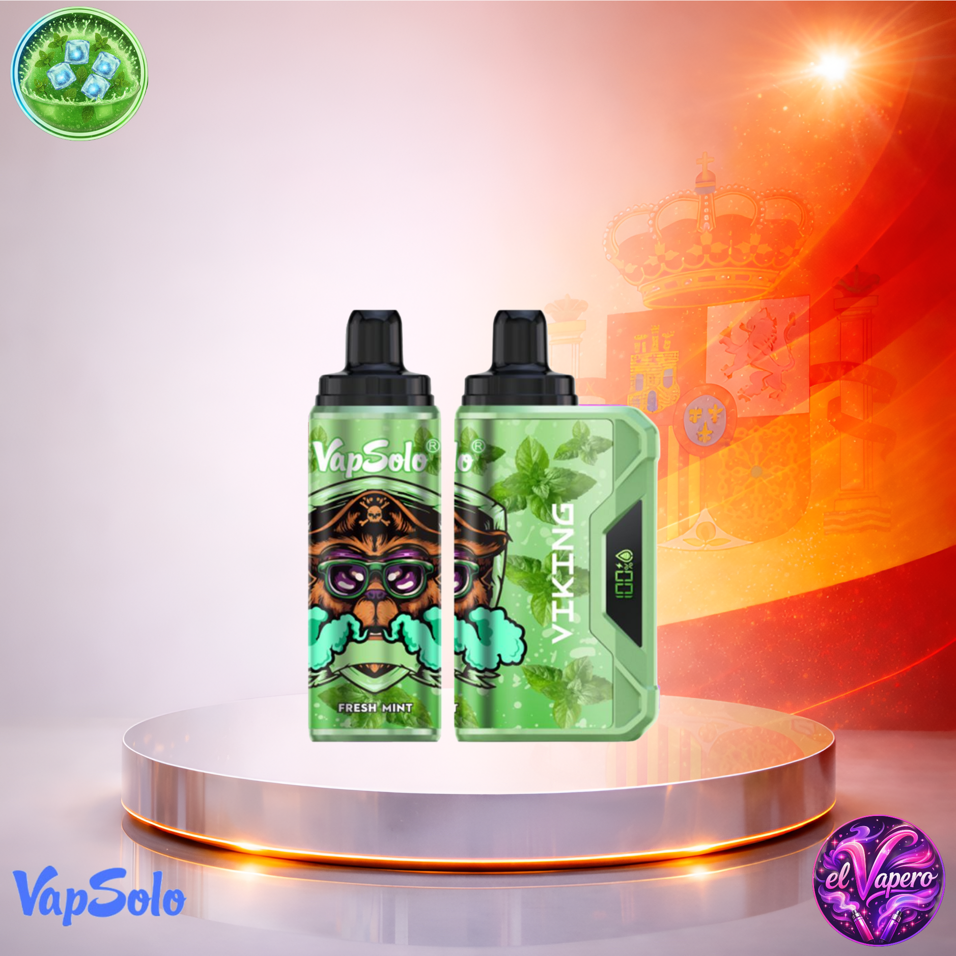 VapSolo Viking 12k - Vaper desechable - E Cigaret - 2-5% - 12000 Caladas elVapero.es - Tienda de Vapers Desechables en Espaa VapSolo Viking 12k - Vaper desechable - E Cigaret - 2-5% - 12000 Caladas elVapero.es - Tienda de Vapers Desechables en Espaa