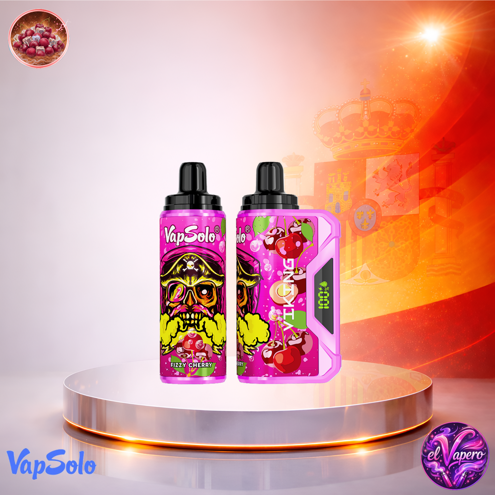 VapSolo Viking 12k - Vaper desechable - E Cigaret - 2-5% - 12000 Caladas elVapero.es - Tienda de Vapers Desechables en Espaa VapSolo Viking 12k - Vaper desechable - E Cigaret - 2-5% - 12000 Caladas elVapero.es - Tienda de Vapers Desechables en Espaa