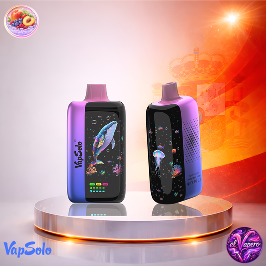 Vapers desechables - Cigarrillo electrónico - España - VapeSolo Master - 70K - Peach Berry 70000 Caladas - Los más baratos