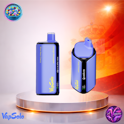 Vapers Desechables - Cigarrillo Electrónico - España - VapeSolo - Quads - 80K - Blue Razz Cherry Mango Pineapple 80000 Caladas - Los más baratos