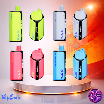 Vapers Desechables - Cigarrillo Electrónico - España - VapeSolo - Quads - 80K - Sabores 2 80000 Caladas - Más baratos