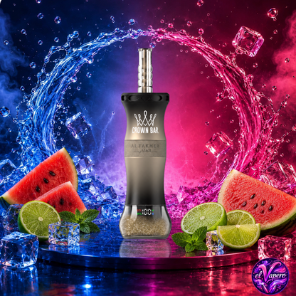 Vaper Desechable Watermelon Lime – Al Fakher Crown Bar E-Hose X 60K