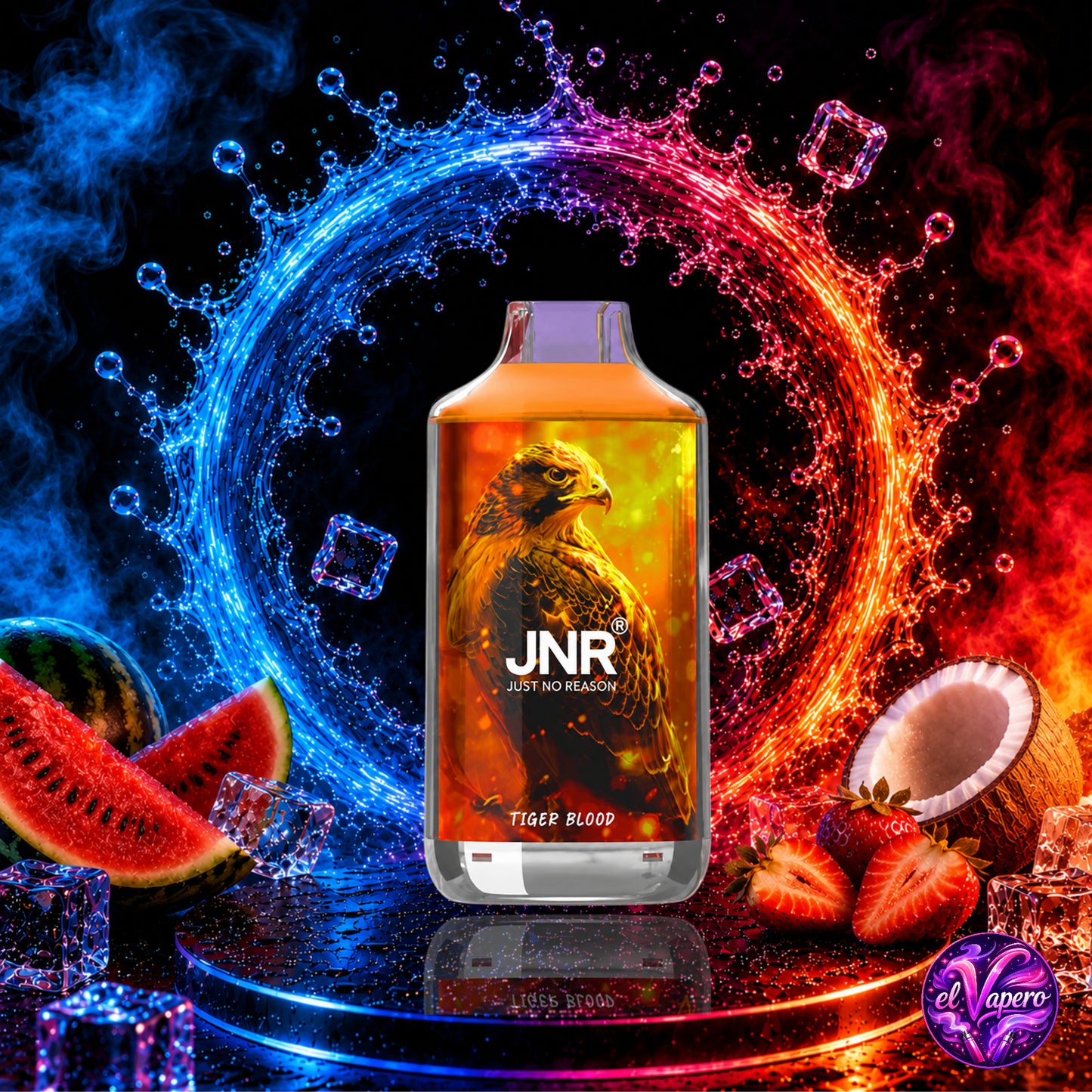 Vaper Desechable Tiger Blood – JNR Falcon 16K