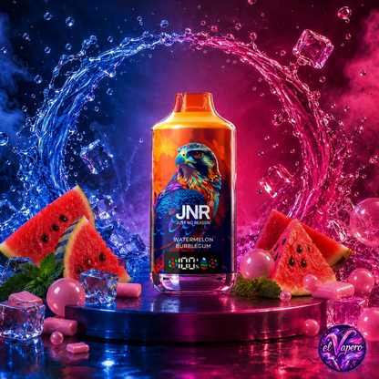 Vaper Desechable Watermelon Bubblegum – JNR Falcon X 18K