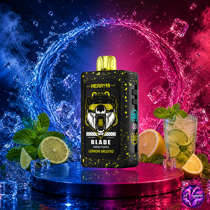 Vaper Desechable Lemon Mojito – MerryMi Blade 30K