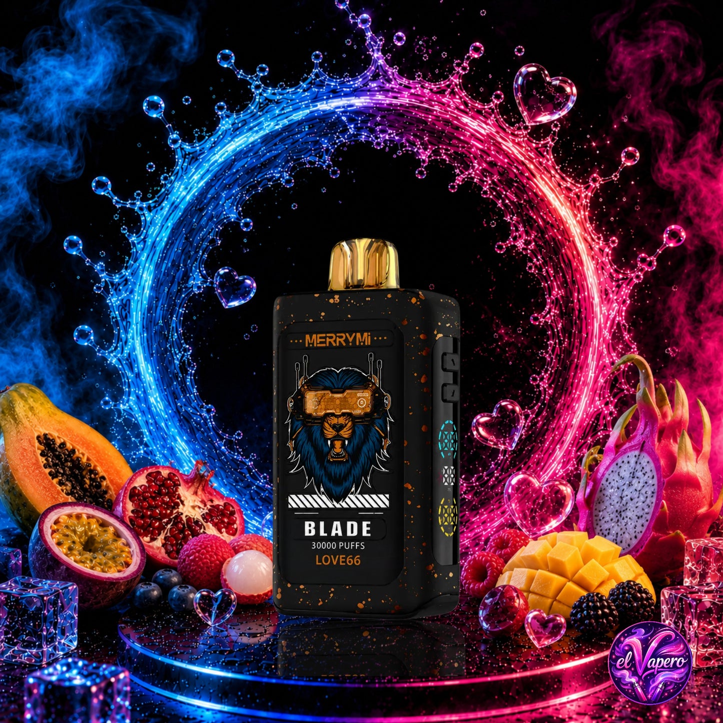 Vaper Desechable Love 66 –  MerryMi Blade 30K