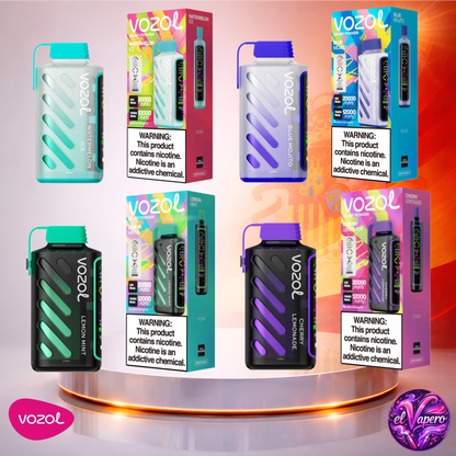 Vapers Desechables - Cigarrillo Electrónico - España - Vozol Gear Power 20K - Sabores 2 - 20000 Caladas - El mejor precio