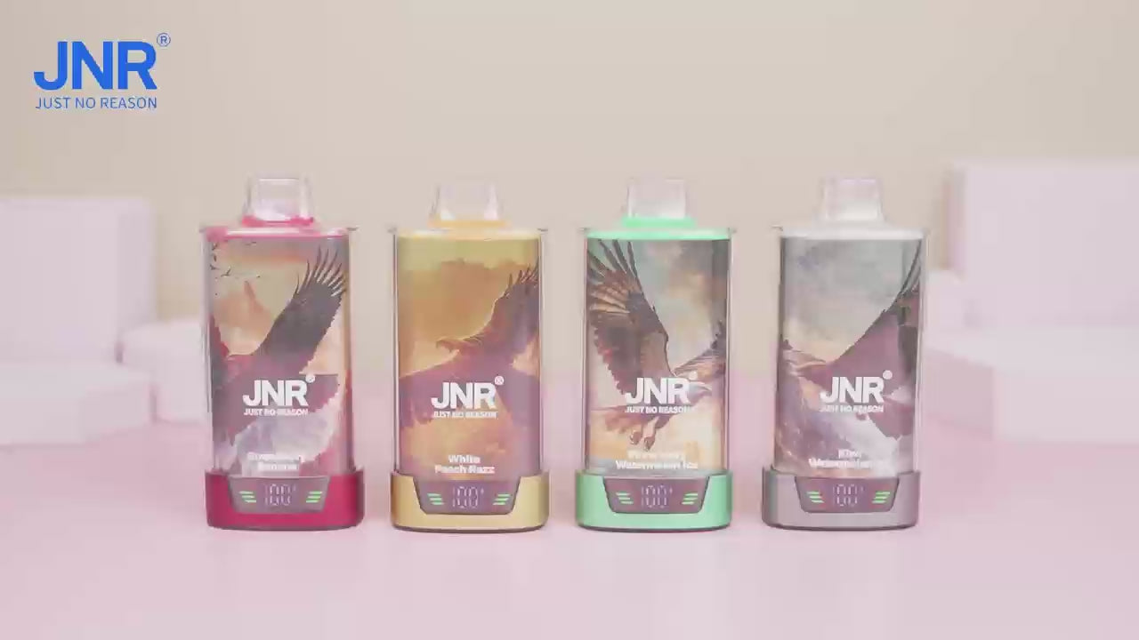 Vapers Desechables - Cigarrillo electrónico - España - JNR - FalconPro - 28K - Video 28000 Caladas - El mejor precio