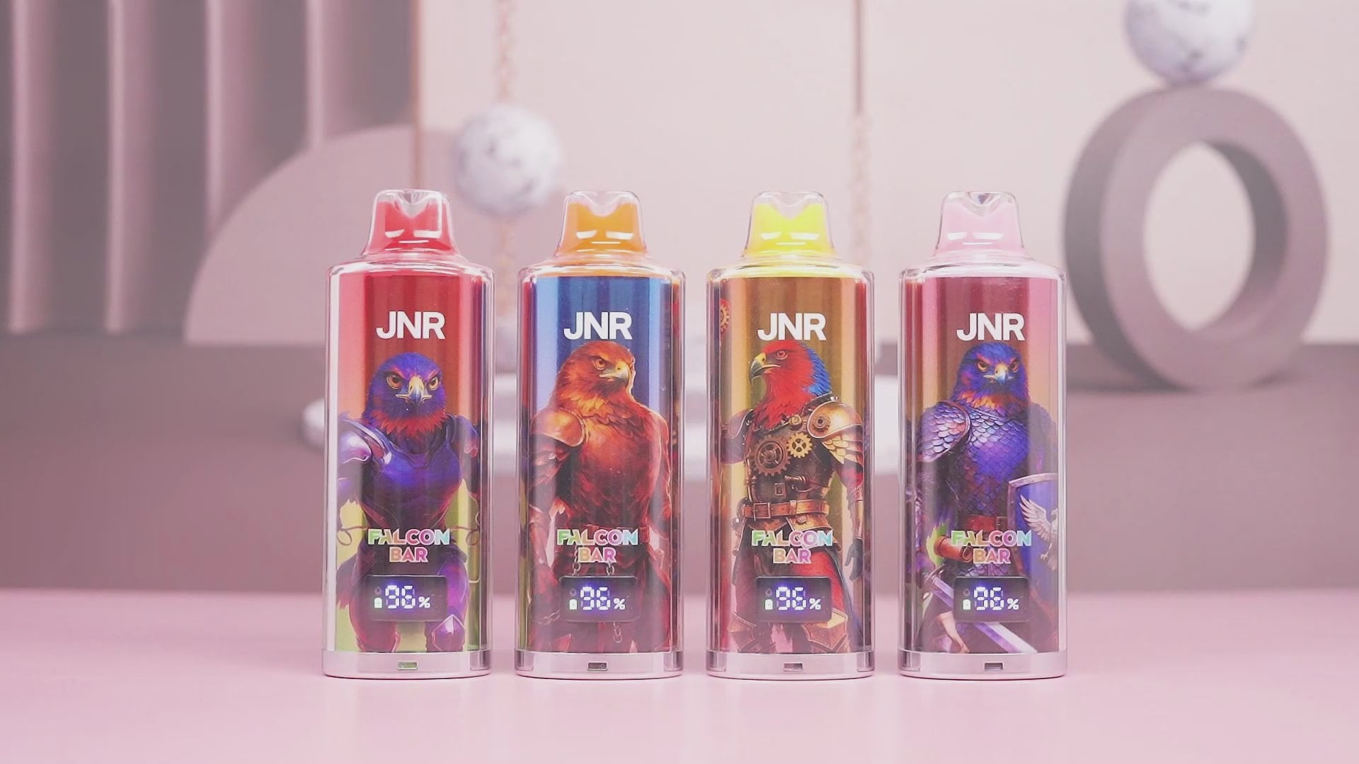 Vapers Desechables - Cigarrillo electrónico - España - JNR - FalconBar - 48K - Video 48000 Caladas - Más baratos