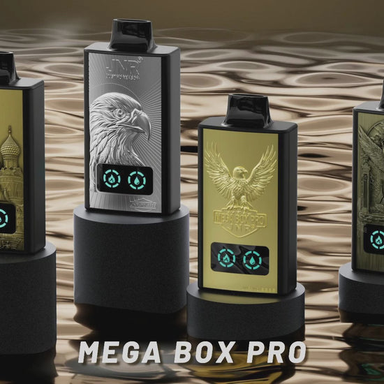 Vapers Desechables - Cigarrillo electrónico - España - JNR - MegaBoxPro - 50K - Video 50000 Caladas - Más baratos