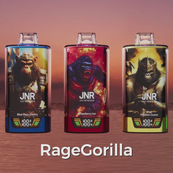 Vapers Desechables - Cigarrillo electrónico - España - JNR - RageGorilla - 55K - Video 55000 Caladas - Más baratos